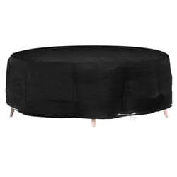 vidaXL Island Lounge Covers Outdoor Furniture Cover Sofa Cover 8 Eyelets Round - 236 x 67 cm/ 1 pcs