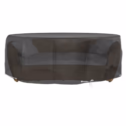 vidaXL Island Lounge Covers Outdoor Furniture Cover Sofa Cover 8 Eyelets Round - 236 x 67 cm/ 1 pcs