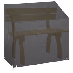 VidaXL 319338 patio furniture cover Black - Additional view 2