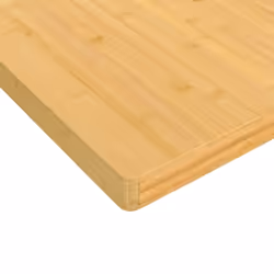 vidaXL Table Top Restaurant Home Tabletop Replacement Dining Table Top Bamboo - 50 x 100 x 2.5 cm - Additional view 2