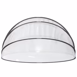 vidaXL Pool Dome Round PVC Outdoor Patio Hot Tub Swimming Pool Dome Cover Tent - 376 x 188 cm - Additional view 3
