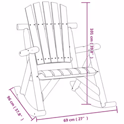 VidaXL 363345 outdoor bench Wood - Additional view 6