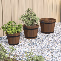 VidaXL 363362 planter Metal, Wood - Additional view 2