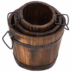 VidaXL 363362 planter Metal, Wood - Additional view 3