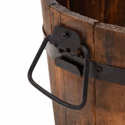 VidaXL 363362 planter Metal, Wood - Additional view 5