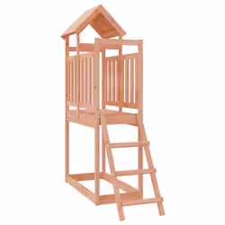 vidaXL Play Tower Climbing Frame Garden Play Tower with Ladder Solid Wood Pine - solid douglas wood