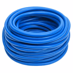 vidaXL Air Hose Pneumatic Hose Pipe Air Compressor Hose Air Line Blue PVC - without accessories, 0.6"/2 m