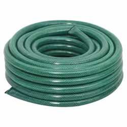 vidaXL Garden Hose Pool Hose Pipe Swimming Pool Water Hose Green 0.75" PVC