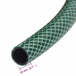 vidaXL Garden Hose Pool Hose Pipe Swimming Pool Water Hose Green 0.75" PVC - Additional view 5