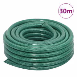 vidaXL Garden Hose Pool Hose Pipe Reel Swimming Pool Water Hose Green PVC