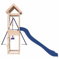 vidaXL Outdoor Playset Wooden Playground Set Swing Set Wood Pine - solid pinewood - Additional view 4