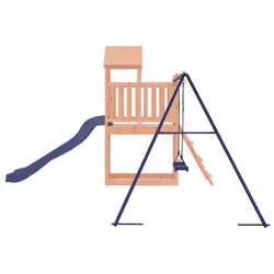 vidaXL Outdoor Playset Wooden Playground Set Kids Swing Set Solid Wood Pine - solid douglas wood - Additional view 5