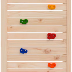 vidaXL Playhouse Climbing Frame with Slide Swing Rockwall Kids Solid Wood Pine - solid pinewood - Additional view 7