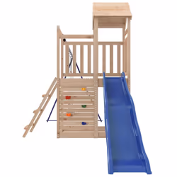 vidaXL Outdoor Playset Wooden Playground Set Swing Set Impregnated Wood Pine - solid pinewood - Additional view 5