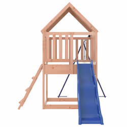 vidaXL Outdoor Playset Wooden Playground Set Kids Swing Set Solid Wood Pine - solid douglas wood - Additional view 4
