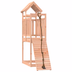 vidaXL Playhouse with Climbing Wall Impregnated Wood Pine Kids Climbing Frame - solid douglas wood