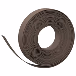 vidaXL Garden Edging Patio Lawn Edging Garden Border Rolls 5 pcs Polyethylene - brown, 20 x 0.1 m