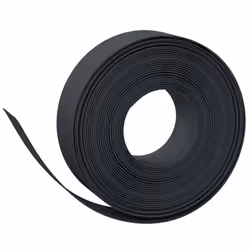 vidaXL Garden Edging Patio Lawn Edging Garden Border Rolls 5 pcs Polyethylene - black, 20 x 0.15 m