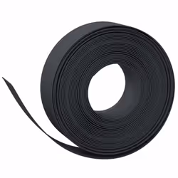 vidaXL Garden Edging Patio Lawn Edging Garden Border Rolls 5 pcs Polyethylene - black, 50 x 0.15 m