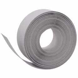 vidaXL Garden Edging Patio Lawn Edging Garden Border Rolls 5 pcs Polyethylene - grey, 50 x 0.2 m