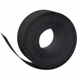 vidaXL Garden Edging Patio Lawn Edging Garden Border Rolls 5 pcs Polyethylene - black, 30 x 0.2 m
