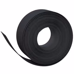 vidaXL Garden Edging Patio Lawn Edging Garden Border Rolls 5 pcs Polyethylene - black, 40 x 0.2 m