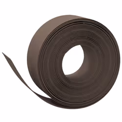 vidaXL Garden Edging Patio Lawn Edging Garden Border Rolls 5 pcs Polyethylene - brown, 20 x 0.2 m