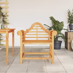 VidaXL 363236 outdoor chair Terrace Padded seat Teak