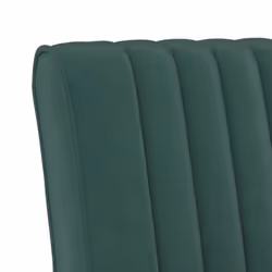 vidaXL Slipper Chair Accent Chair Living Room Upholstered Sofa Chair Velvet - dark green - Additional view 5