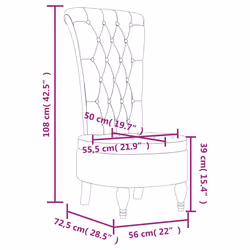 VidaXL 352464 accent chair - Additional view 8