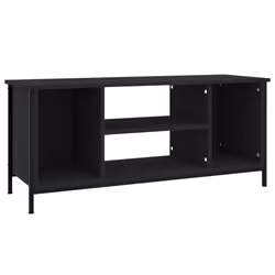 VidaXL 826285, Black, Wood, Steel, 1020 mm, 350 mm, 450 mm, 1 pc(s)