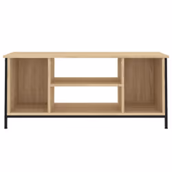 vidaXL TV Cabinet TV Stand TV Unit Media Cabinet Sideboard Engineered Wood - sonoma oak - Additional view 4