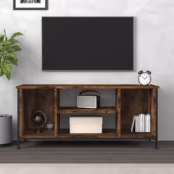 vidaXL TV Cabinet TV Stand TV Unit Media Cabinet Sideboard Engineered Wood - smoked oak