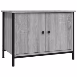 VidaXL 826298, Grey, Wood, Steel, 600 mm, 350 mm, 450 mm, 1 pc(s)