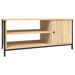 vidaXL TV Cabinet TV Stand Sideboard Media Cabinet TV Unit Engineered Wood - sonoma oak