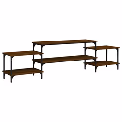 VidaXL 826329, Wood, Wood, Steel, 1970 mm, 350 mm, 520 mm, 1 pc(s)