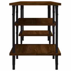 vidaXL TV Cabinet TV Stand Sideboard Media Cabinet TV Unit Engineered Wood - brown oak - Additional view 5