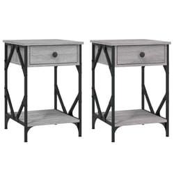 VidaXL 826342 nightstand/bedside table Oak