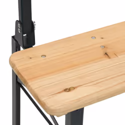 vidaXL Folding Beer Table Set Wooden Table and Bench 3 Piece Solid Wood Fir - Additional view 10
