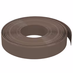 vidaXL Garden Edging Patio Lawn Edging Garden Border Rolls 5 pcs Polyethylene - brown, 10 x 0.1 m - Additional view 2