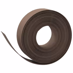 vidaXL Garden Edging Patio Lawn Edging Garden Border Rolls 5 pcs Polyethylene - brown, 10 x 0.15 m