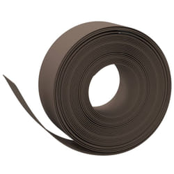 vidaXL Garden Edging Patio Lawn Edging Garden Border Rolls 5 pcs Polyethylene - brown, 10 x 0.2 m