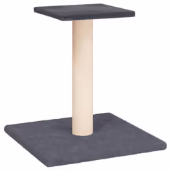 vidaXL Cat Scratching Post with Platform Cat Tree Cat Tower Activity Center - dark grey