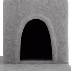 vidaXL Cat Tree with Sisal Scratching Posts Cat Scratch Tower Climber Dark Grey - light grey - Additional view 5