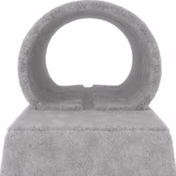 vidaXL Cat Scratching Posts with Tunnel and Ladder Cat Tree Cat Tower Climber - light grey - Additional view 5