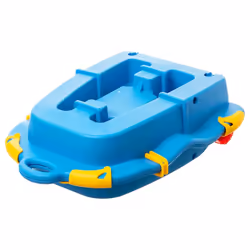 vidaXL Water Fun Trolley Polypropylene Water Play Table Waterway Blue/Green - blue - Additional view 5