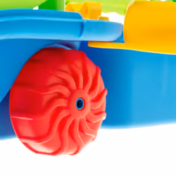 vidaXL Water Fun Trolley Polypropylene Water Play Table Waterway Blue/Green - blue - Additional view 6