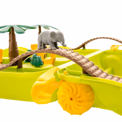 vidaXL Water Fun Trolley Polypropylene Water Play Table Waterway Blue/Green - green - Additional view 2