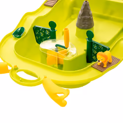vidaXL Water Fun Trolley Polypropylene Water Play Table Waterway Blue/Green - green - Additional view 4