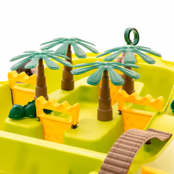 vidaXL Water Fun Trolley Polypropylene Water Play Table Waterway Blue/Green - green - Additional view 5